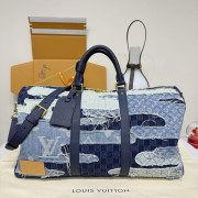 M26117 Keepall Bandoulière 50 Denim Boro Landscape ( Replica Sunglasses Quality)