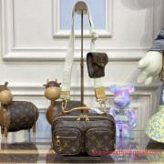 M80446 Utility Crossbody Monogram Canvas