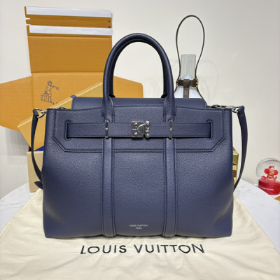 M11663 Georges Tote MM Blue Buit ( Replica Sunglasses Quality)