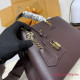 M12927 Capucines MM Souple Chocolate Brown ( Replica Sunglasses Quality)