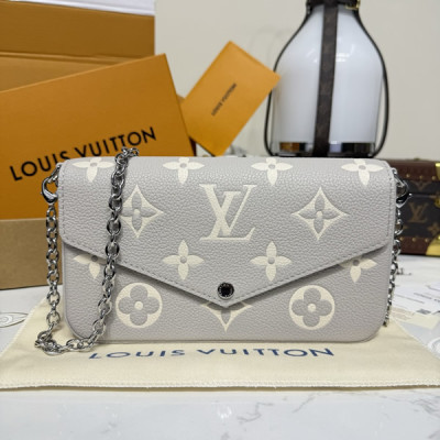 M14227 Pochette Félicie Brume Gray / White Quartz ( Replica Sunglasses Quality)