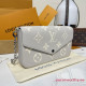M14227 Pochette Félicie Brume Gray / White Quartz ( Replica Sunglasses Quality)
